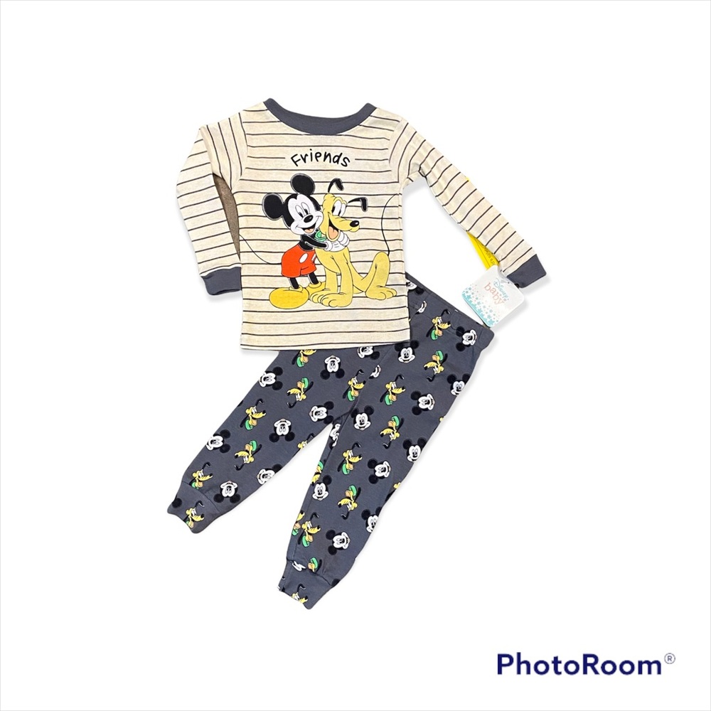 Disney Baby Mickey and Pluto PJs